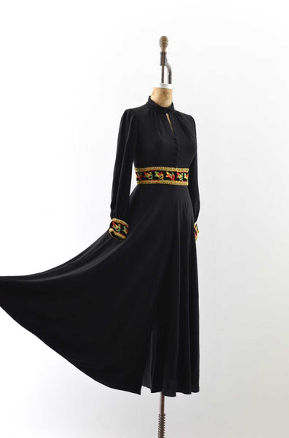 Vintage 1960s Ultra Wide Leg Jumpsuit - image 1