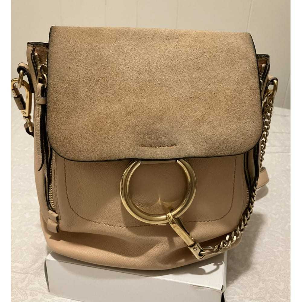 Chloé Faye leather backpack - image 3