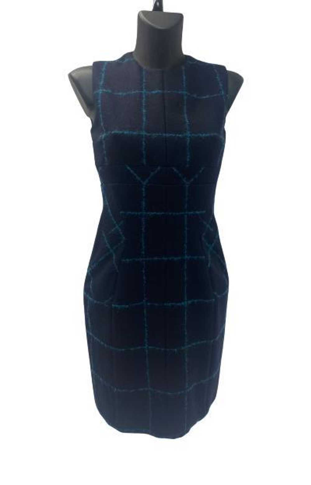 Christian Dior Wool Blue Dress - image 1