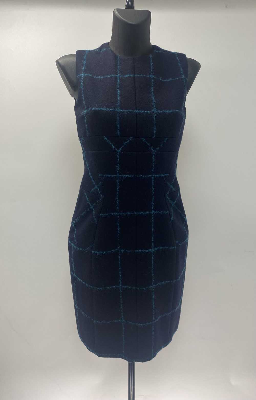 Christian Dior Wool Blue Dress - image 4