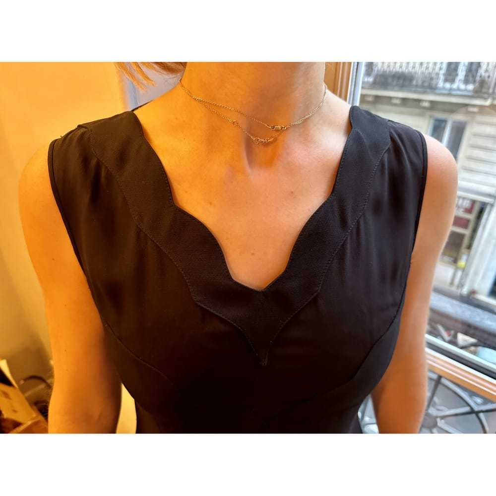 Dior Silk mid-length dress - image 4