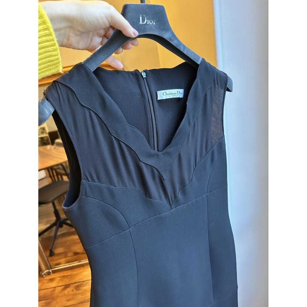 Dior Silk mid-length dress - image 6
