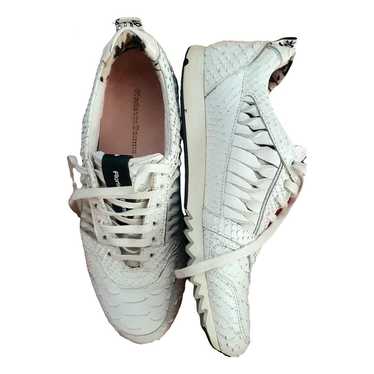 Floris Van Bommel Leather trainers - image 1