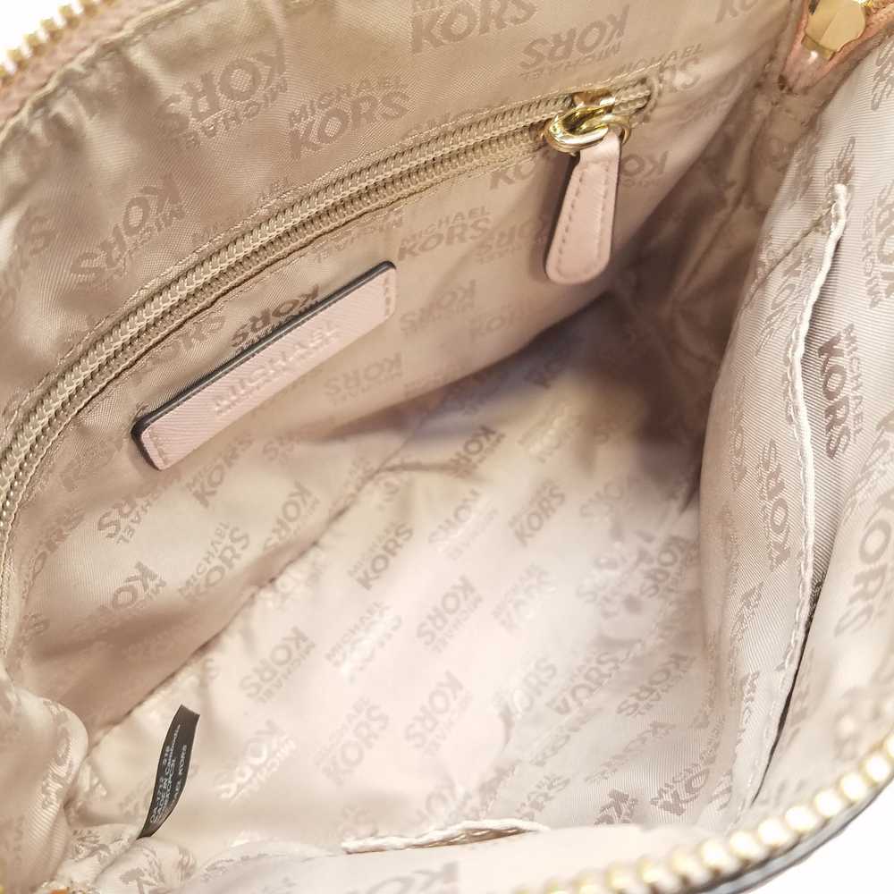 Michael Kors Saffiano Leather Crossbody Bag Dusty… - image 3