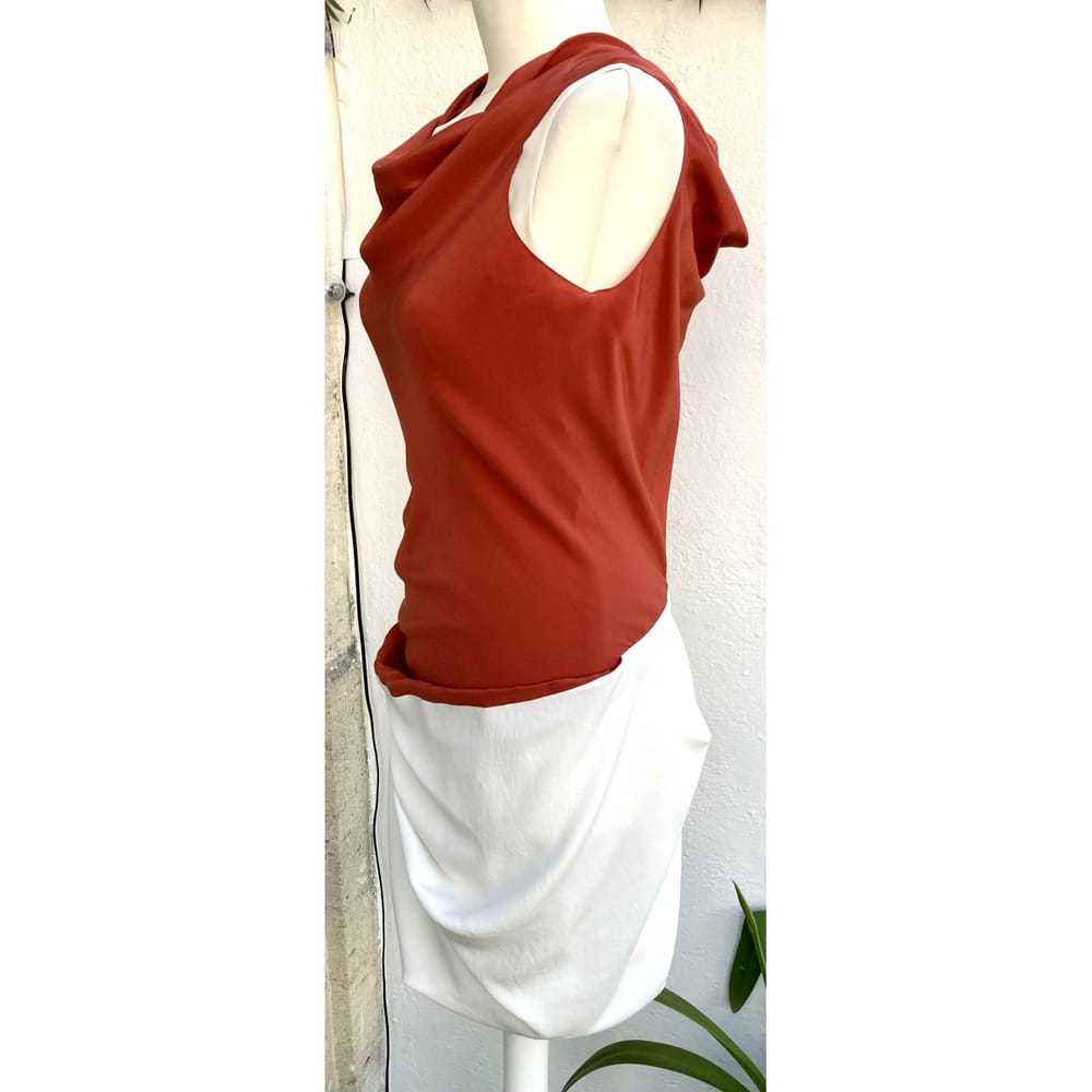 Mugler Silk mid-length dress - image 5