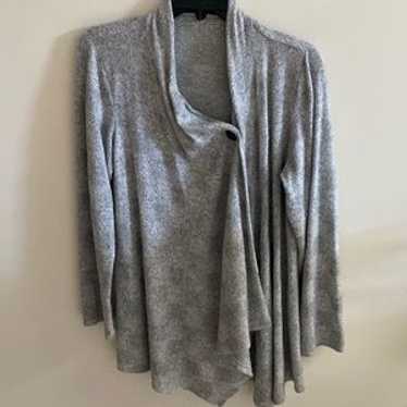 Apt 9 Gray One Button Sweater Size M - image 1