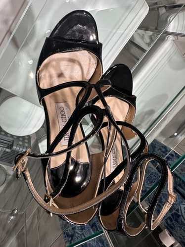 JIMMY CHOO lang サンダル Jimmy Choo Lang 100 Sandals - Gem
