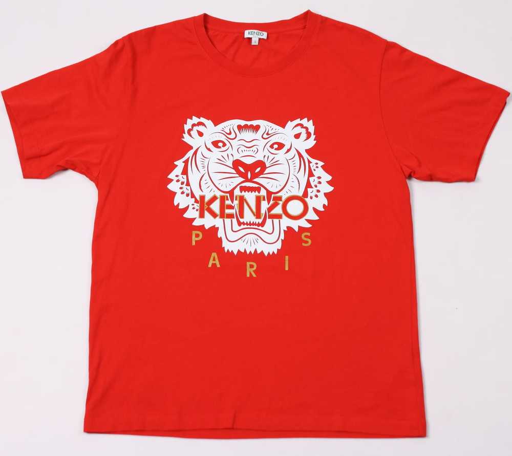 Kenzo MINT Kenzo Paris Mens T-shirt Tiger Print - image 1