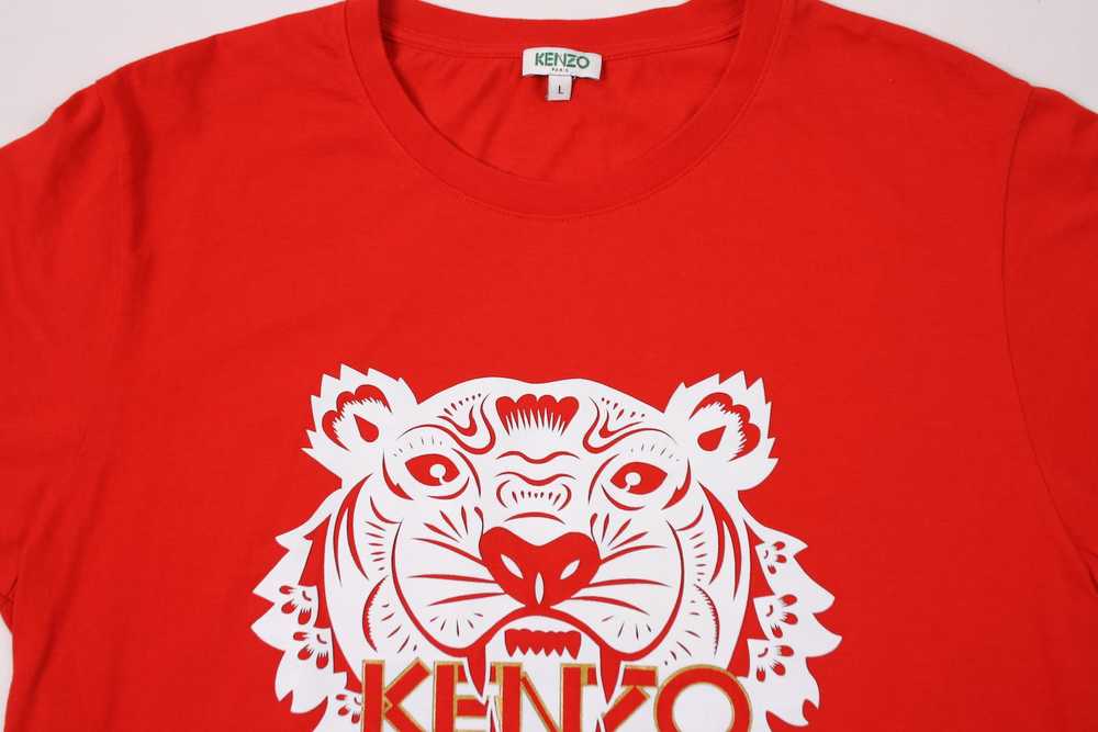 Kenzo MINT Kenzo Paris Mens T-shirt Tiger Print - image 2