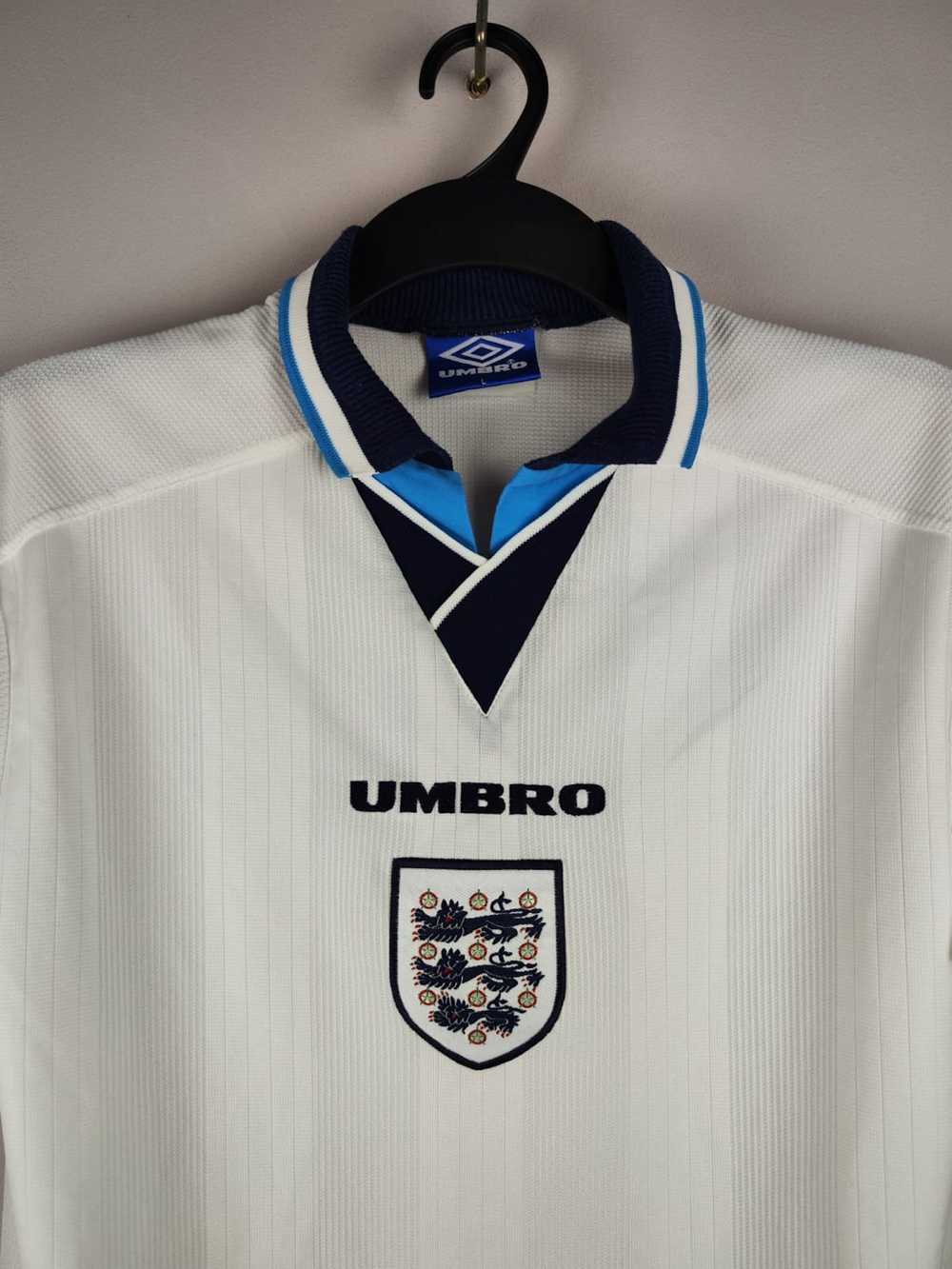 Soccer Jersey × Umbro England Umbro 1995/97 Euro … - image 2