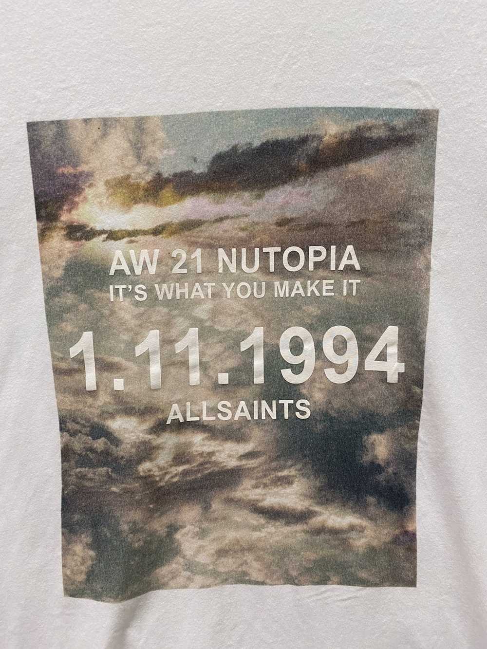 Allsaints × Streetwear All Saints Nutopia T-shirts - image 4