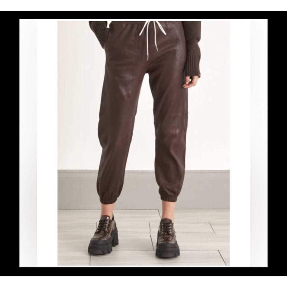 Sprwmn Leather trousers - image 4