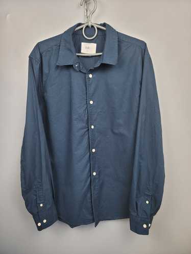 Folk Folk Navy Blue Cotton Shirt Size 4 - image 1