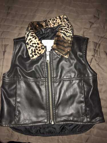 BB Dakota BB Dakota Kids Faux Leather Vest with An