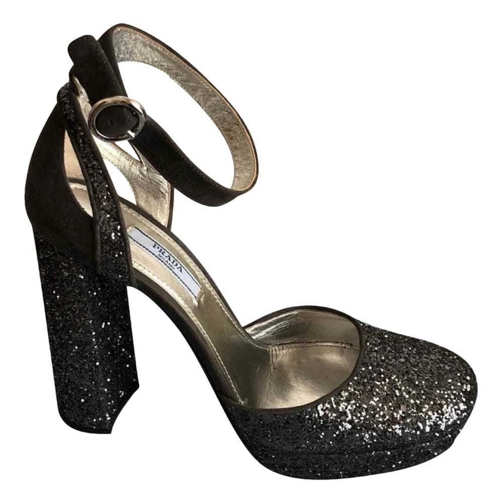 Prada Glitter heels - image 1