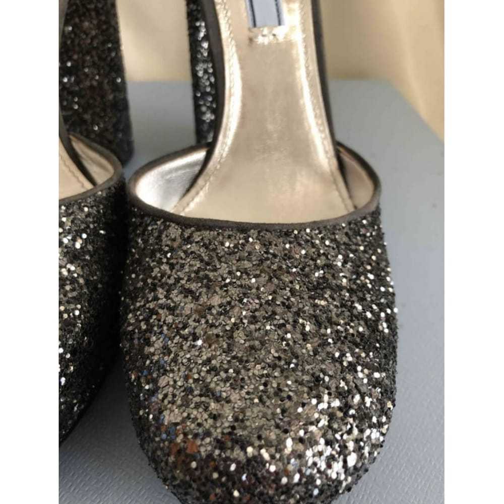 Prada Glitter heels - image 8
