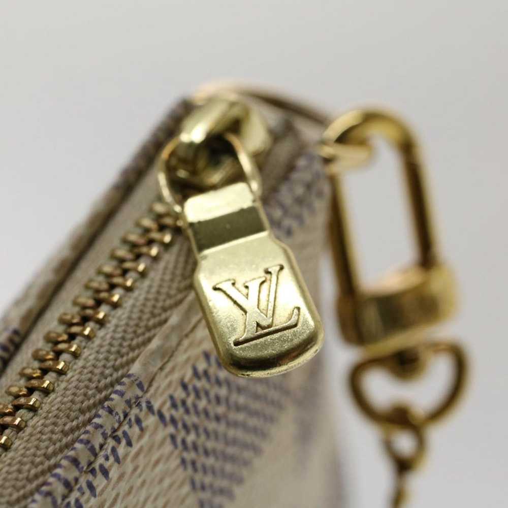 Louis Vuitton LOUIS VUITTON Damier Azur Mini Poch… - image 9