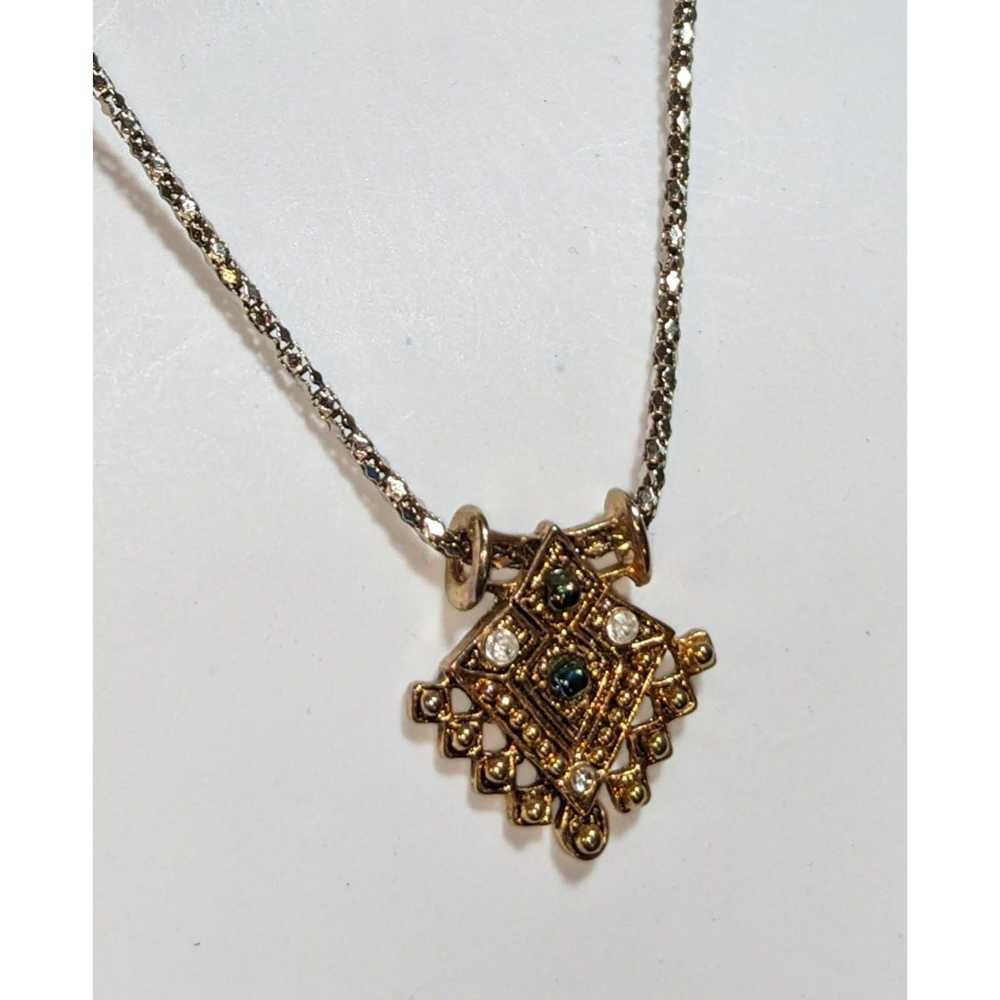 Other Vintage Gold Pendant Necklace - image 4