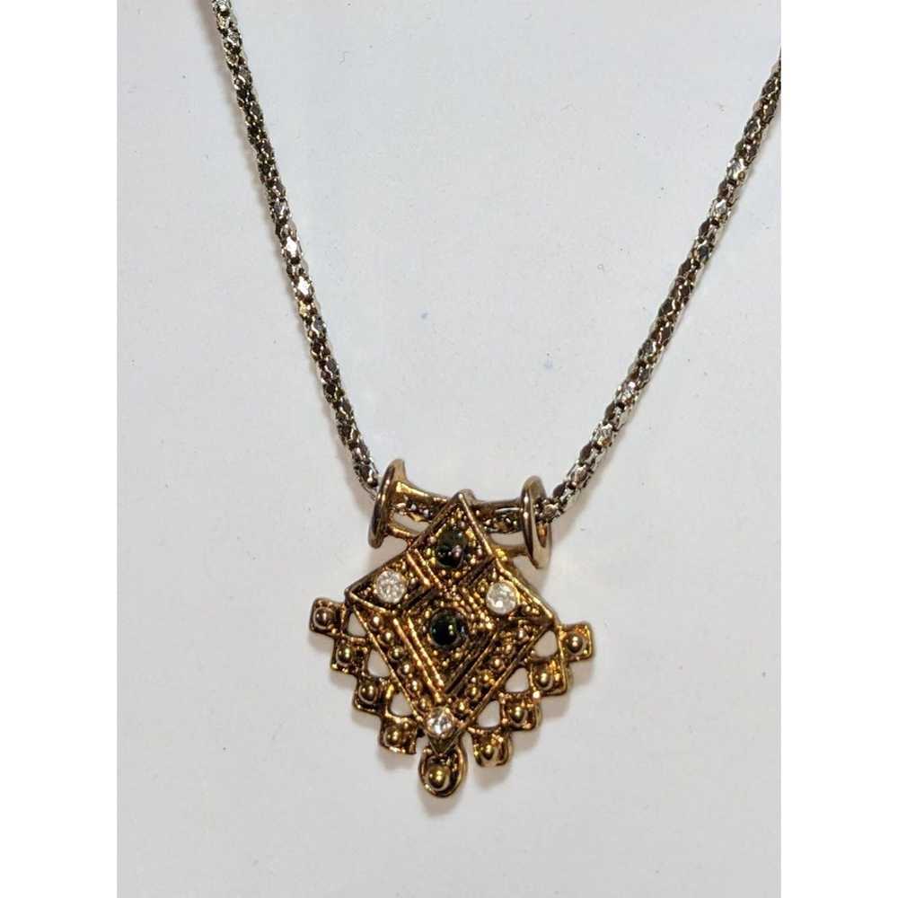 Other Vintage Gold Pendant Necklace - image 5