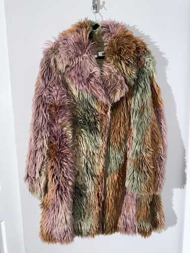Fur coat Maison Margiela Faux - Gem