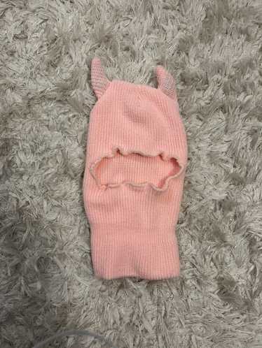 Streetwear Knit mask with horns