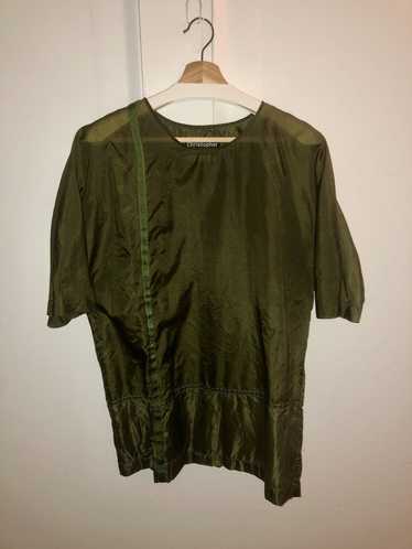 Christopher Raeburn Olive Green REMADE Parachute T