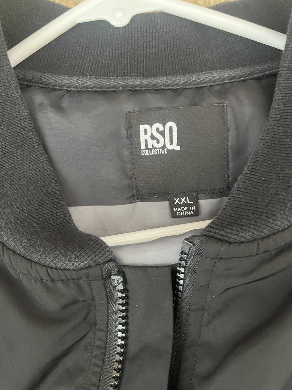 Rsq Black Bomber Jacket - image 3