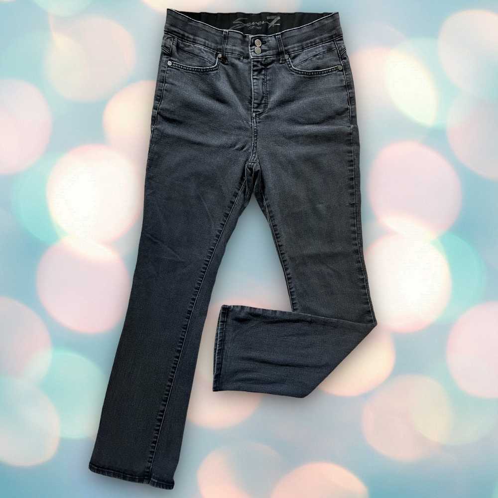 Seven 7 Seven7 Women’s High Rise Dark Gray Slim B… - image 1