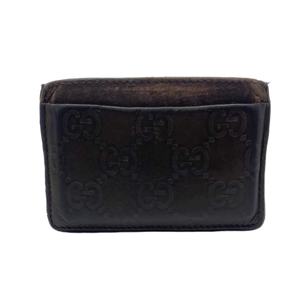 Gucci Gucci Guccissima Leather Card Holder - image 2