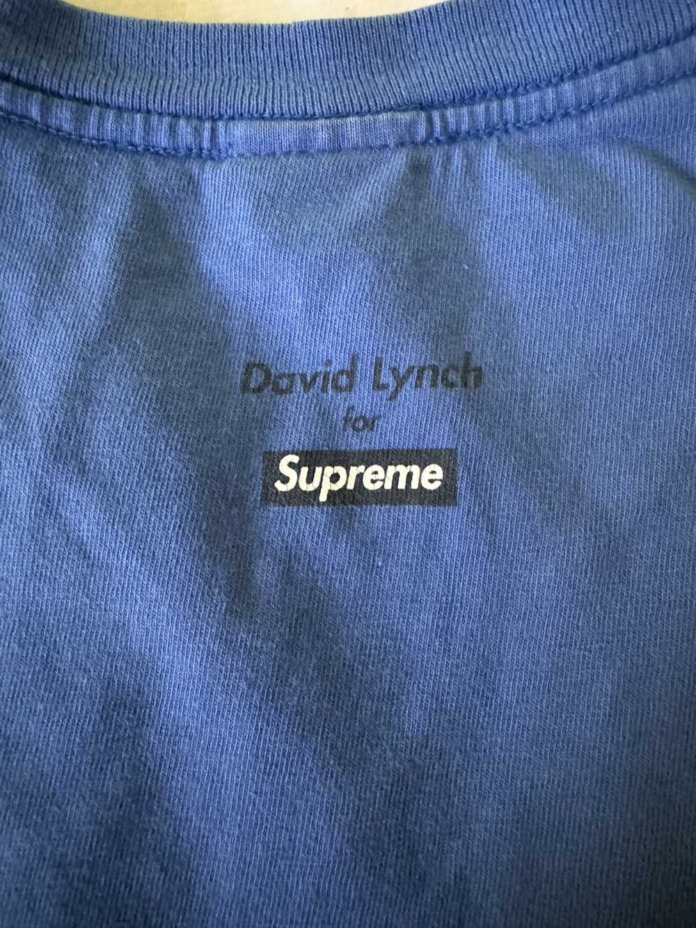 Supreme Supreme x David Lynch T-Shirt - Blue Velv… - image 7