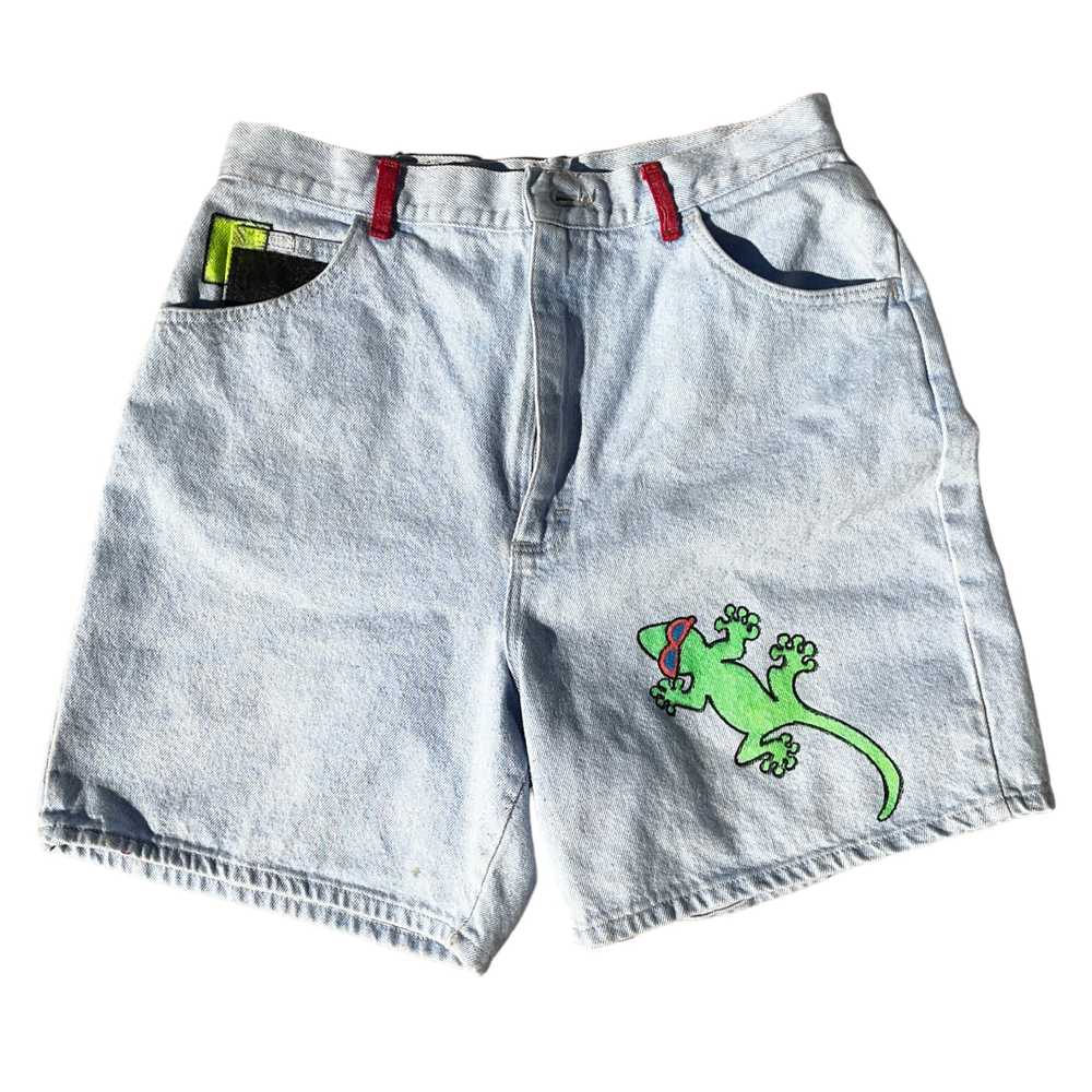 Custom × Lee × Made In Usa Custom denim shorts - image 2