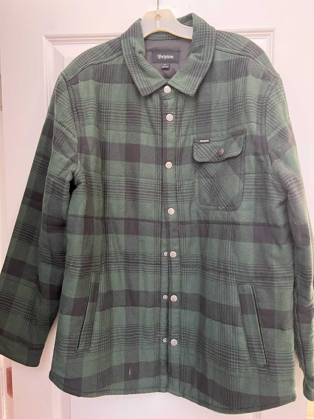 Brixton Brixton Cass Jacket Green Plaid - Gem