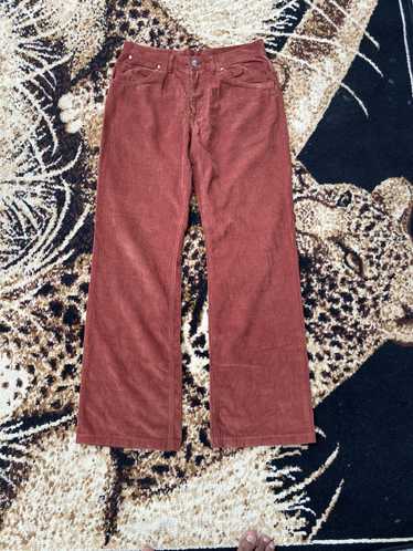 Maison Margiela wide-leg corduroy trousers - Red