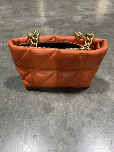 Zara ZARA Orange Fluff Hand Bag - image 1