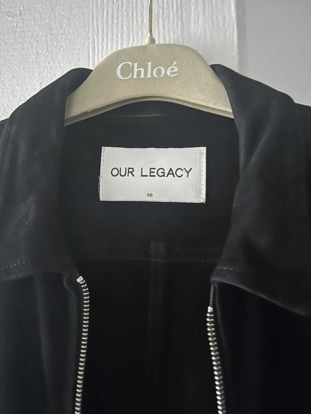 Our Legacy Our Legacy Suede Zip Shirt/Jacket - image 5