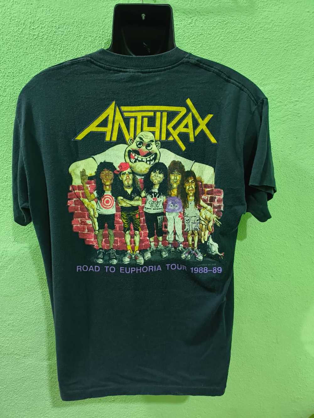 Band Tees vintage anthrax state of euphoria 1988 … - image 2