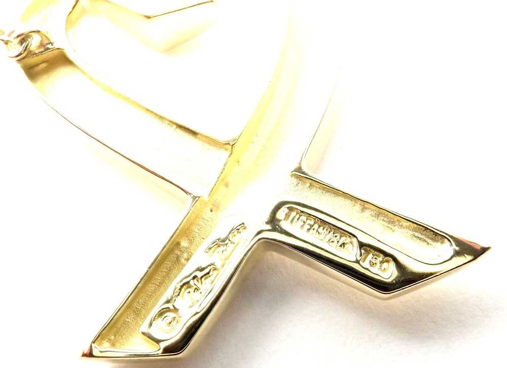 Tiffany & Co. Picasso 18k Yellow Gold Large Heart… - image 5