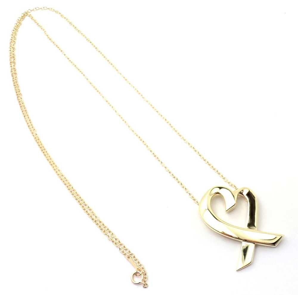 Tiffany & Co. Picasso 18k Yellow Gold Large Heart… - image 8