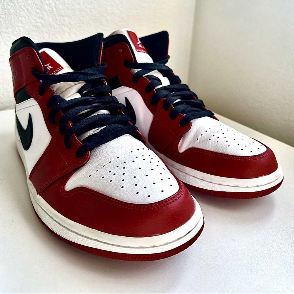 Jordan Brand × Nike Jordan 1 Mid Chicago - image 1