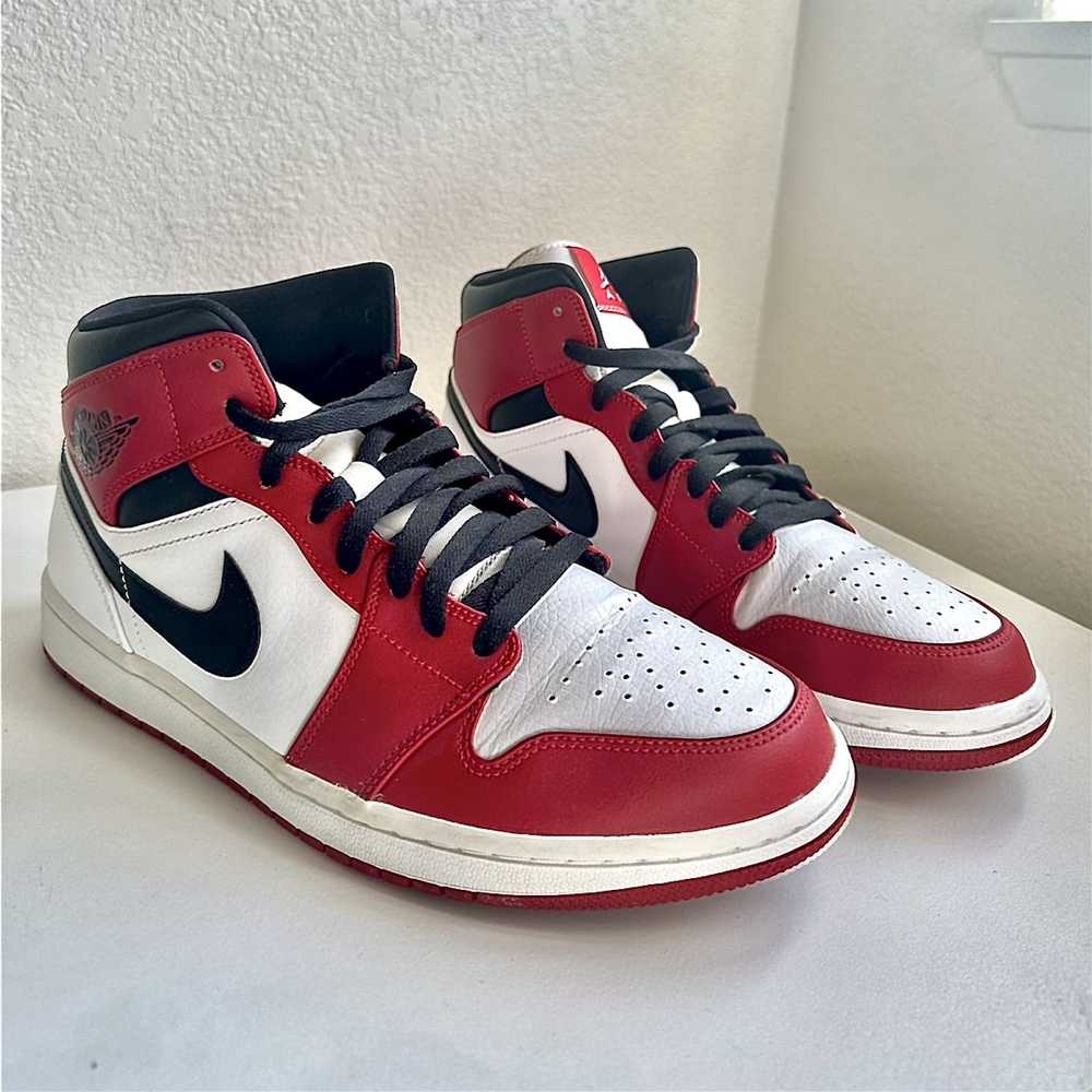 Jordan Brand × Nike Jordan 1 Mid Chicago - image 2