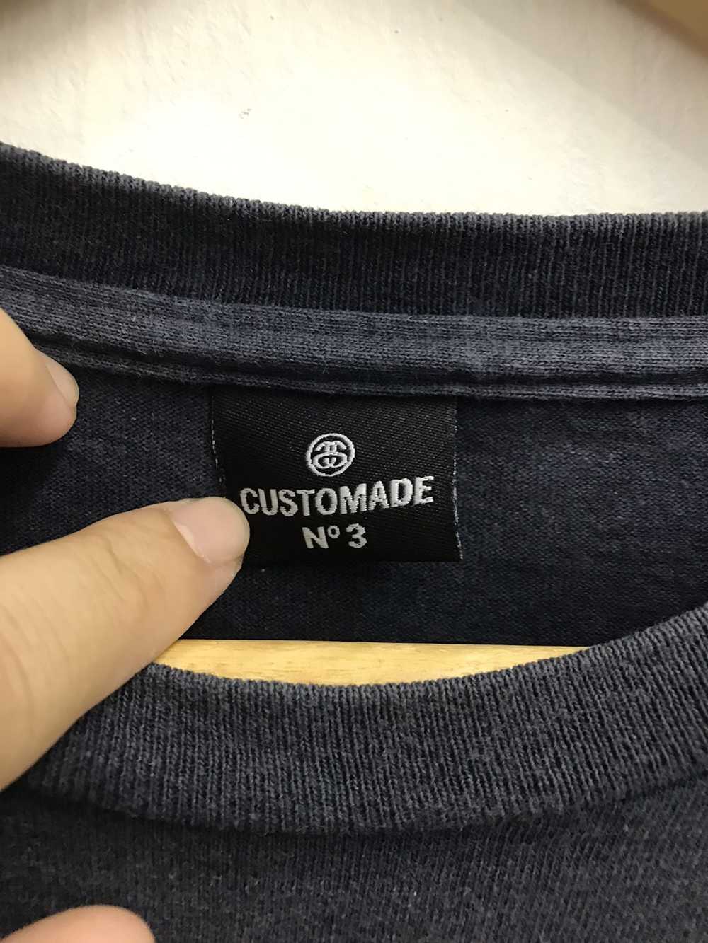 Custom × Stussy Vtg 90s Stussy Customade No3 Worl… - image 3