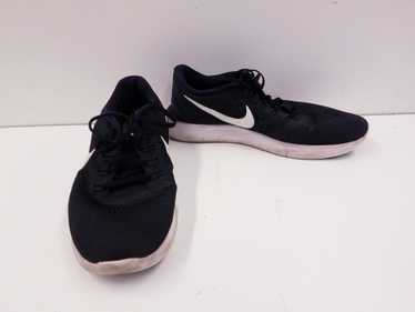 Nike Free RN Black White Men Athletic Sneakers US… - image 1