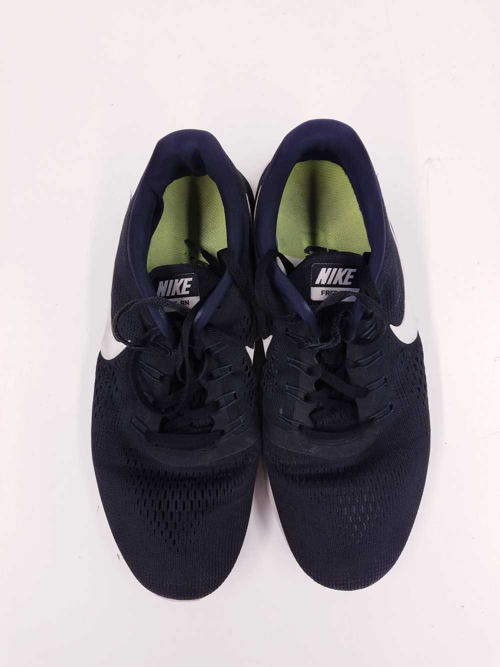 Nike Free RN Black White Men Athletic Sneakers US… - image 8