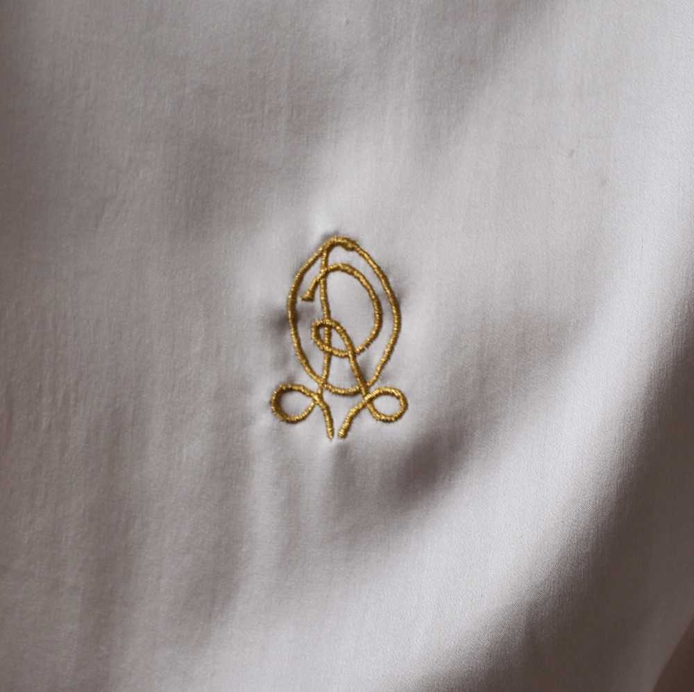 Vintage Oscar de la Renta Silk Blouse - image 8