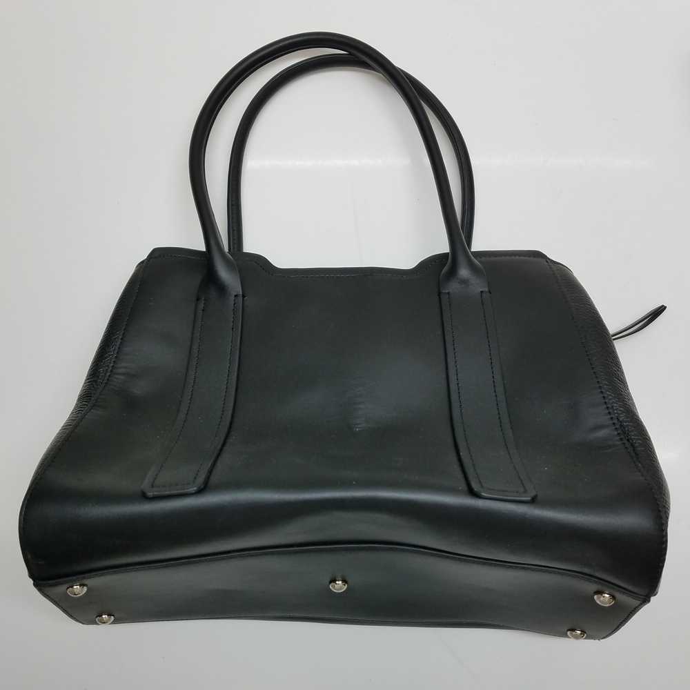 Lancaster Paris black leather tote bag good condi… - image 2