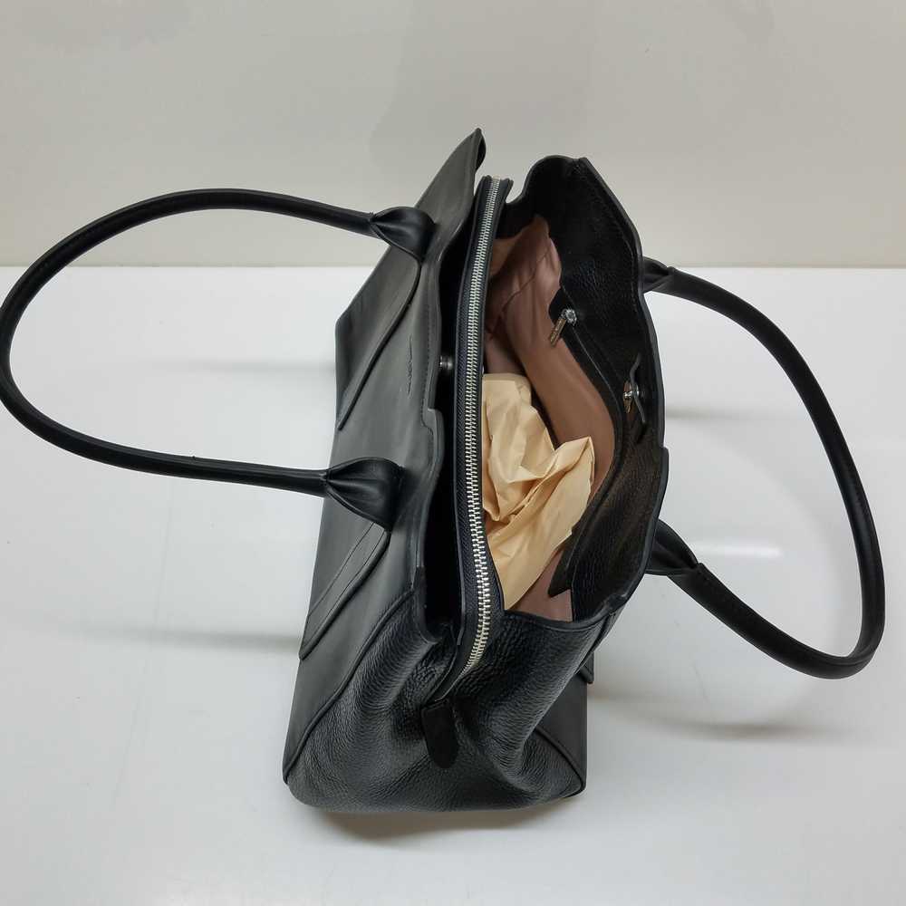 Lancaster Paris black leather tote bag good condi… - image 4