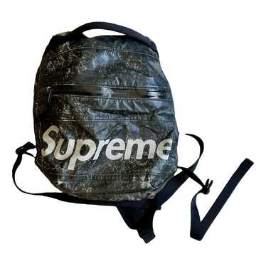 Box logo cloth satchel Supreme Black in Cloth - 32958306
