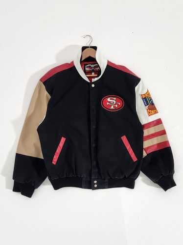 Vintage 1990s San Francisco 49ers JH Design Leathe