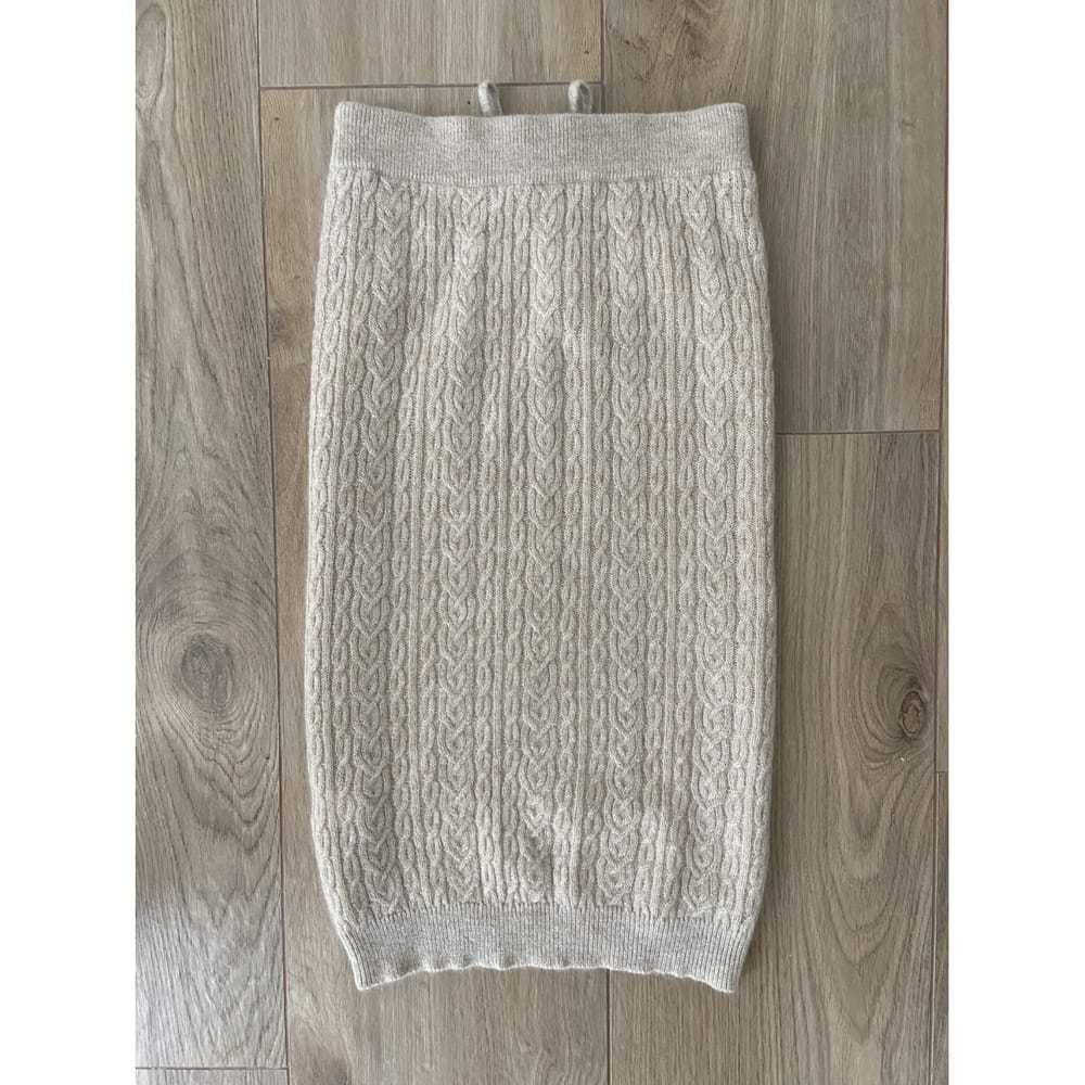 Brunello Cucinelli Wool maxi skirt - image 2