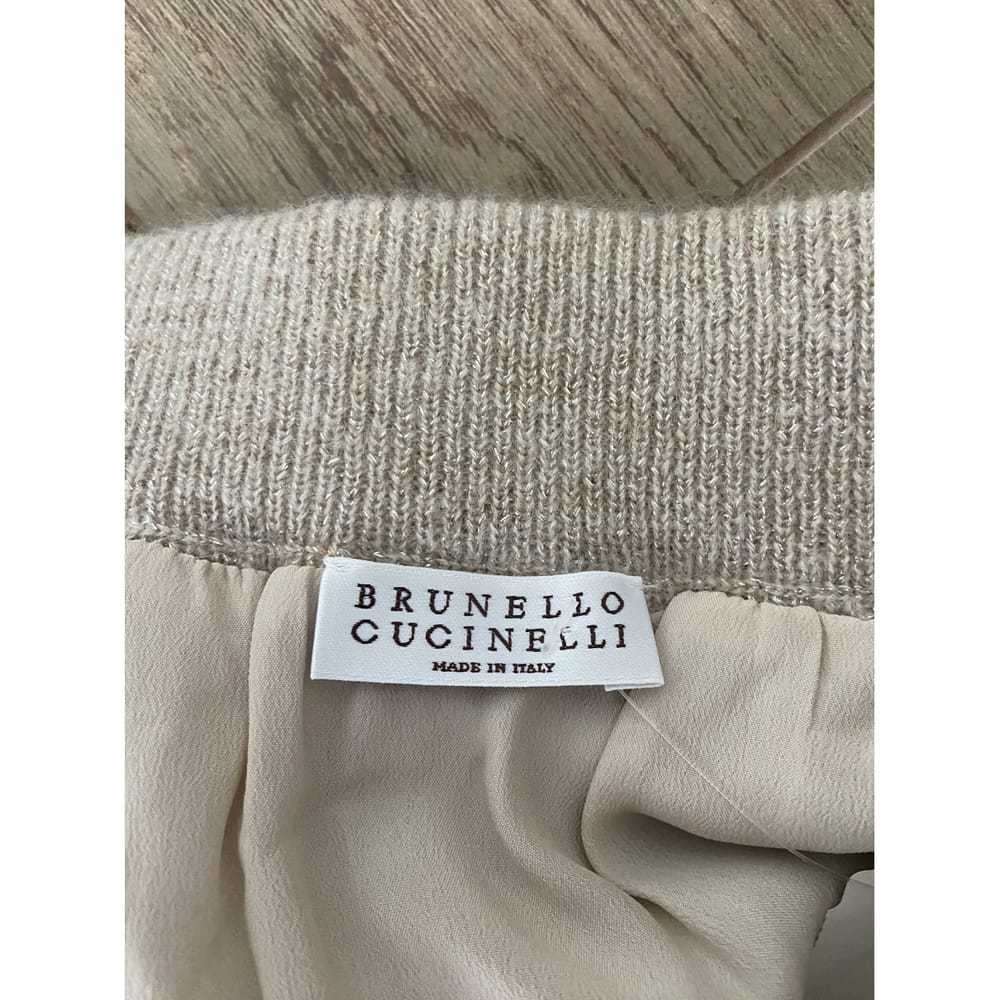 Brunello Cucinelli Wool maxi skirt - image 7